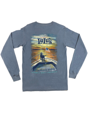 LuLu's Brand Apparel Chase Sunsets Long Sleeve