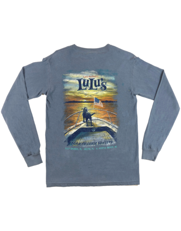 LuLu's Brand Apparel Chase Sunsets Long Sleeve