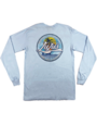 LuLu's Brand Apparel High Tides Circle Long Sleeve