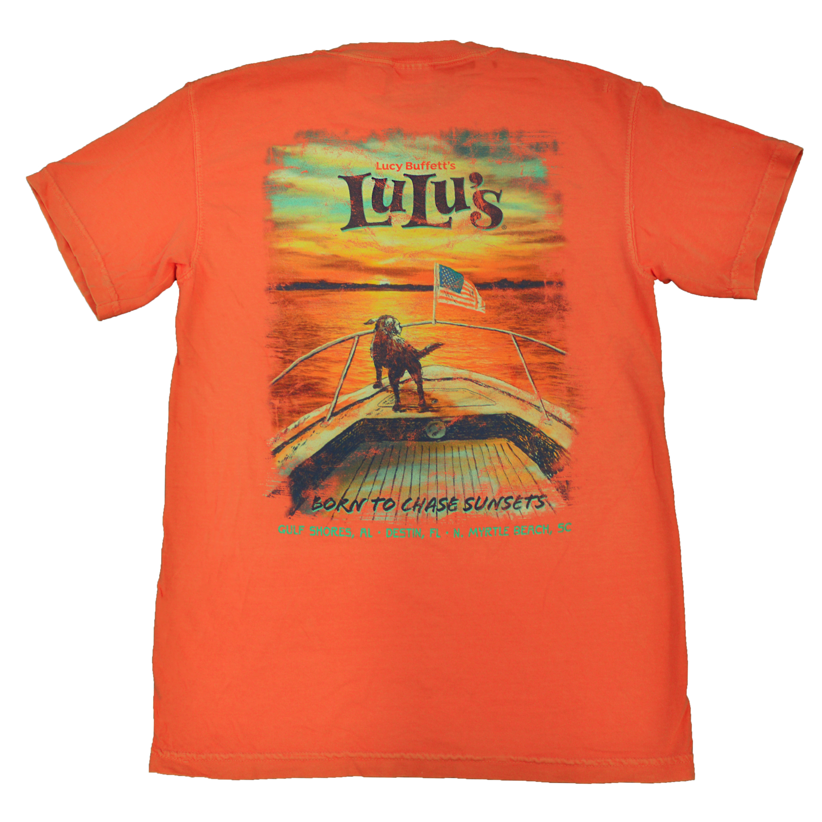 LuLu's Brand Apparel Chase Sunsets Tee