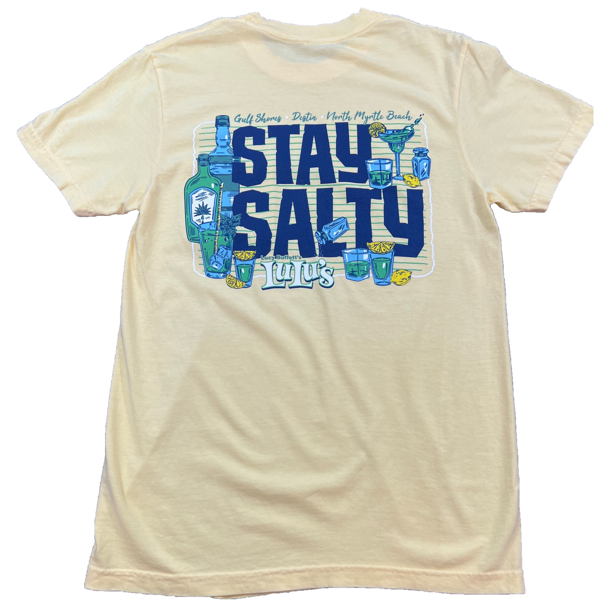 LuLu's Brand Apparel Stay Salty Tee