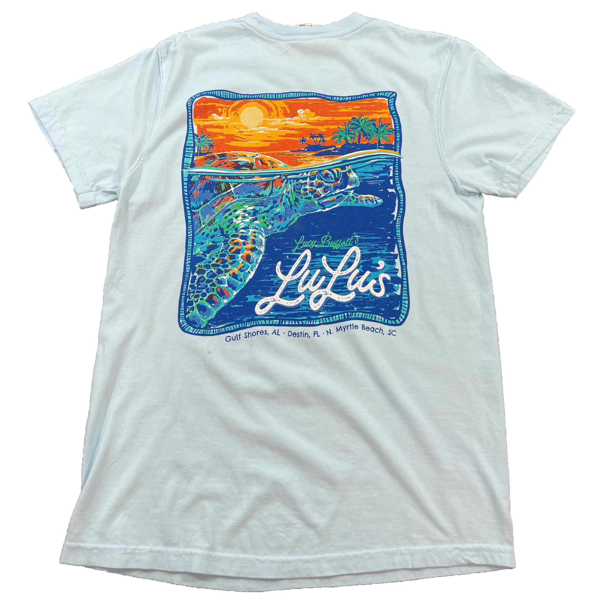 LuLu's Brand Apparel Sunny Sea Turtle Tee