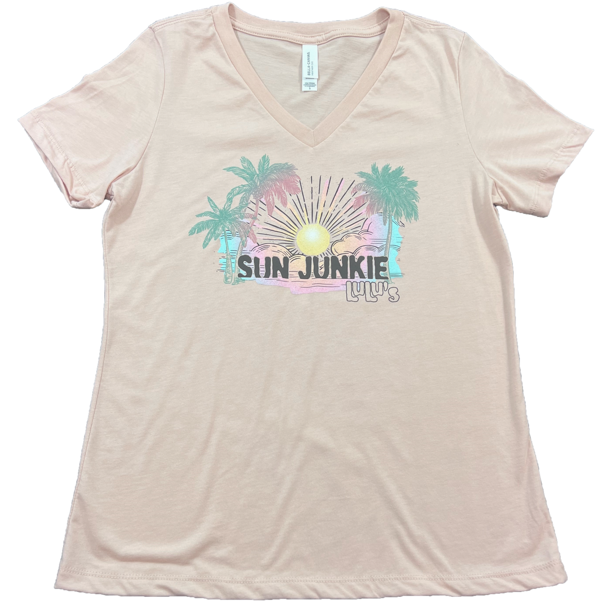 LuLu's Brand Apparel Sun Junkie VNeck