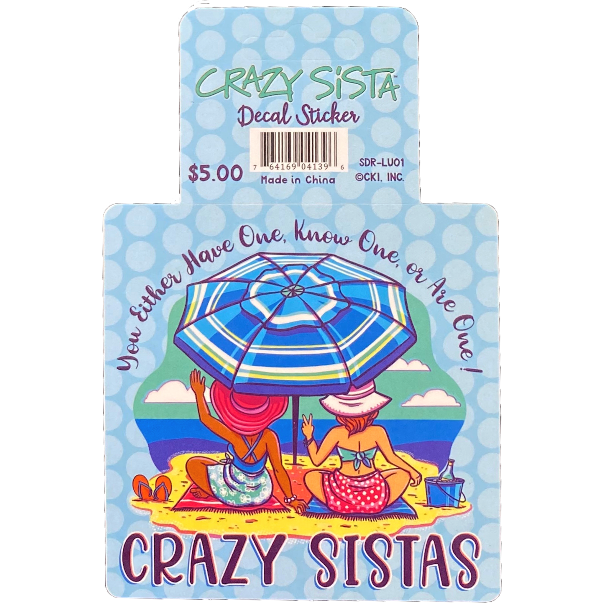 Crazy Sista 2 Crazy Sistas Sticker