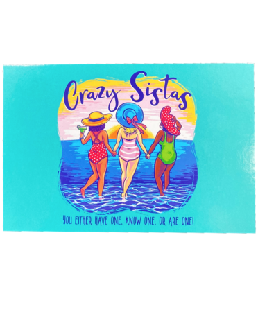 Crazy Sista 3 Crazy Sista Postcard