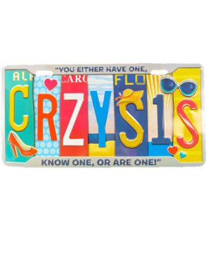 Crazy Sista Crazy Sista License Plate