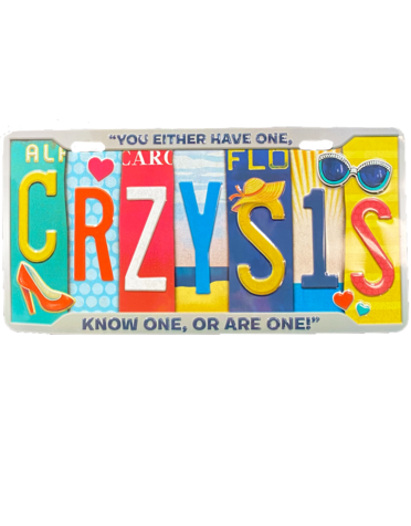 Crazy Sista Crazy Sista License Plate