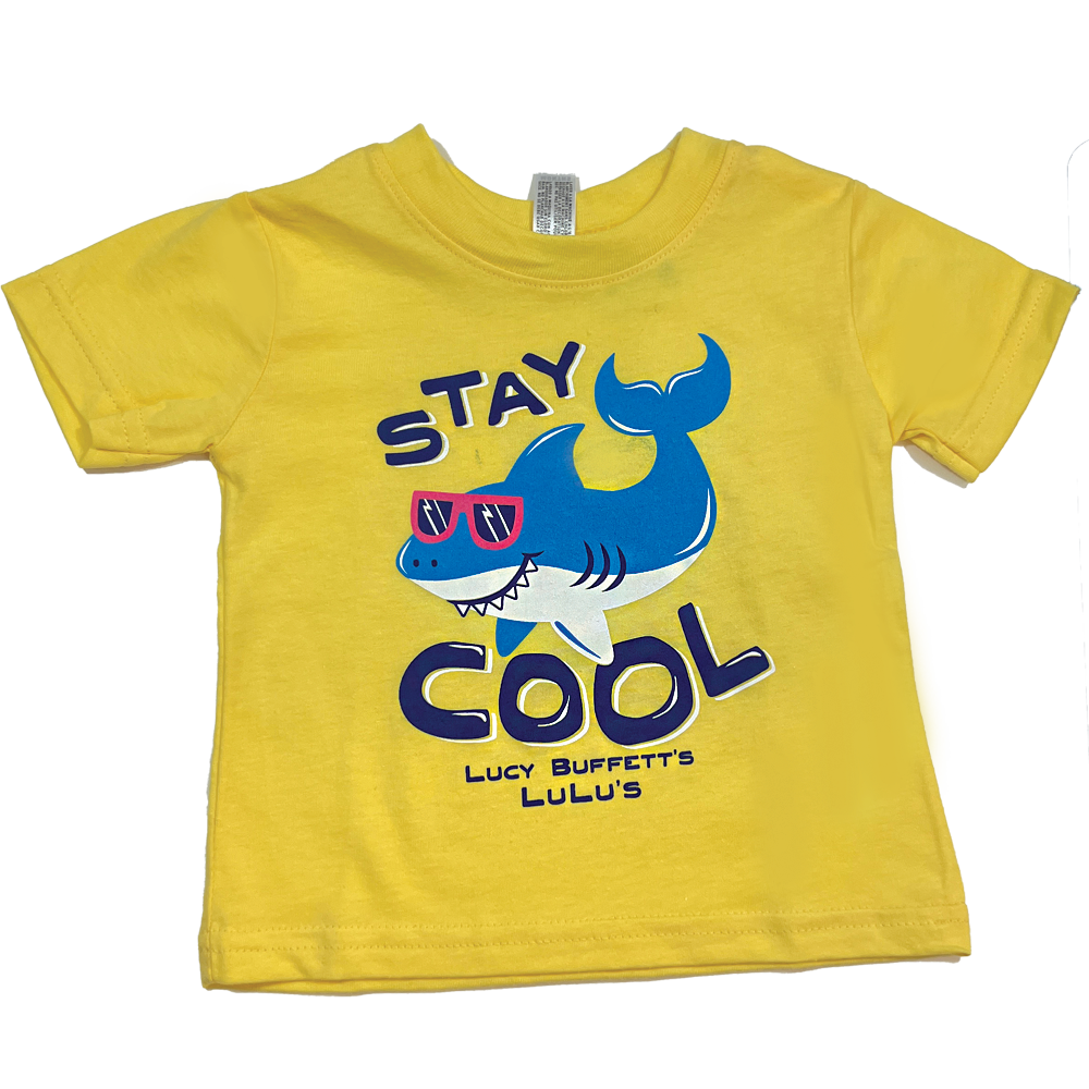 LuLu's Brand Apparel Infant Stay Cool Shark Tee