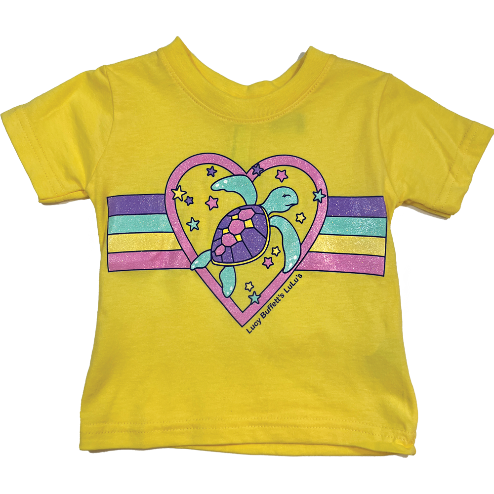 LuLu's Brand Apparel Infant Prism Turtle Tee