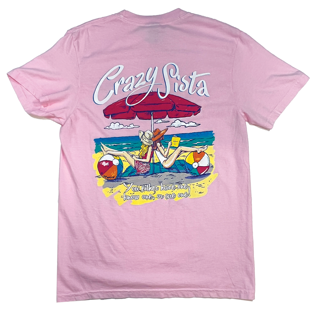 Crazy Sista Beachball Tee