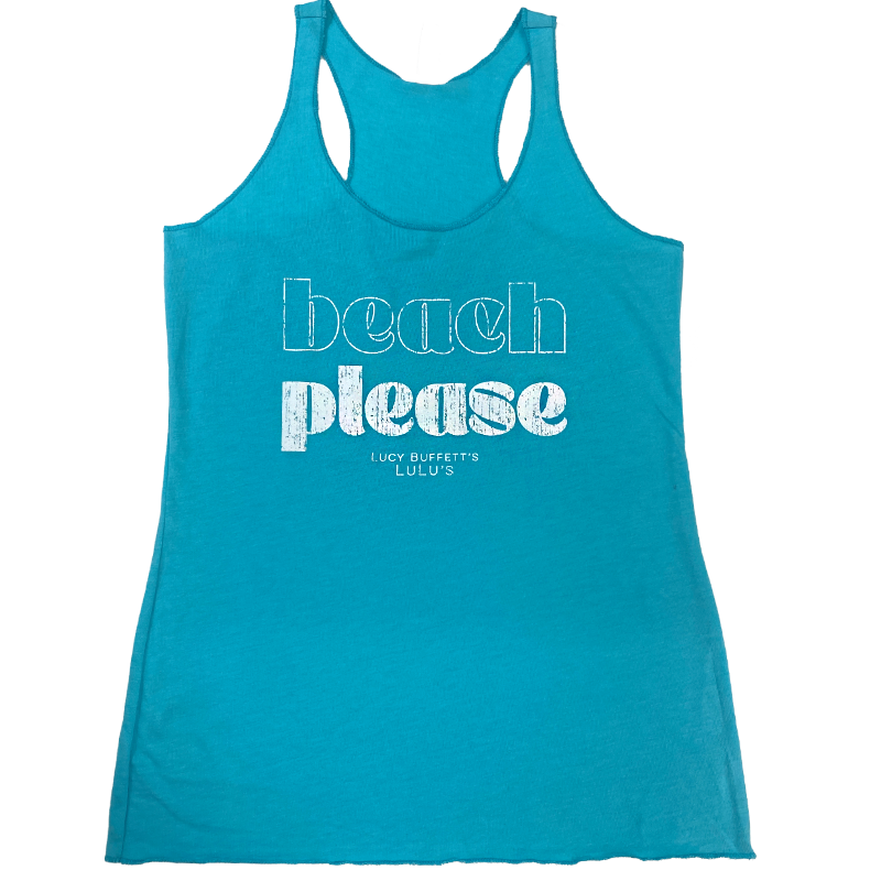 Beach Please Tank - Shop LuLusFunFoodMusic