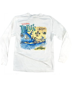 Gulf Shores Map Long Sleeve