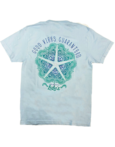 LuLu's Brand Apparel Good Vibes Guaranteed Tee