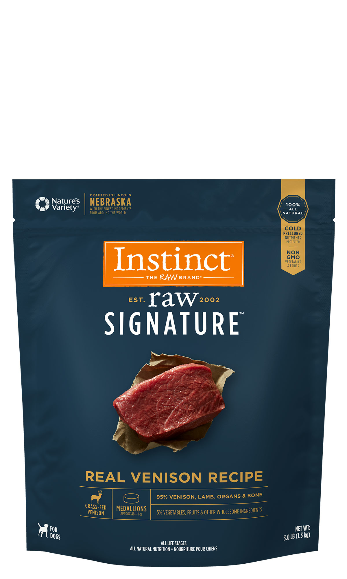 raw deer meat for dogs