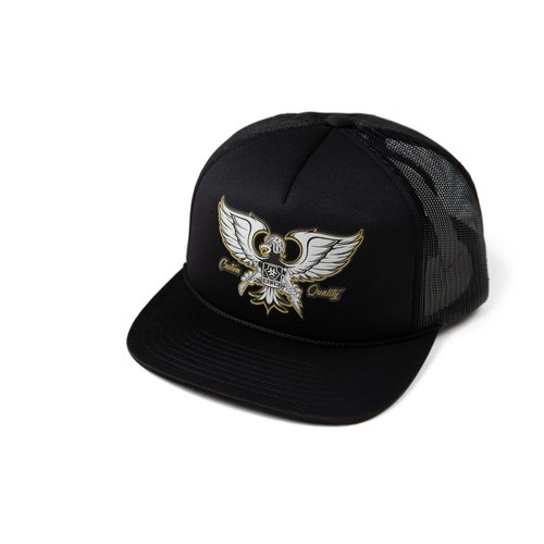 GONZO FOAM TRUCKER HAT - BLACK GONZO FOAM TRUCKER HAT - BLACK