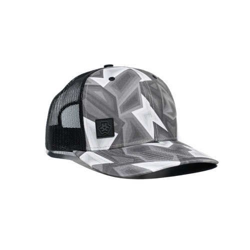 TRIPLE E HAT E3D - GREYSCALE CURVED TRIPLE E HAT E3D - GREYSCALE CURVED