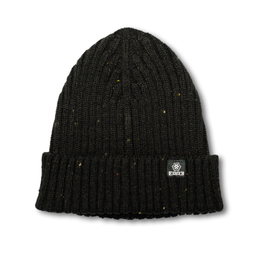 MERINO COMBO BEANIE - SPECKLED BLACK MERINO COMBO BEANIE - SPECKLED BLACK