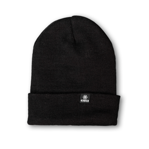 COMBO BEANIE - BLACK COMBO BEANIE - BLACK