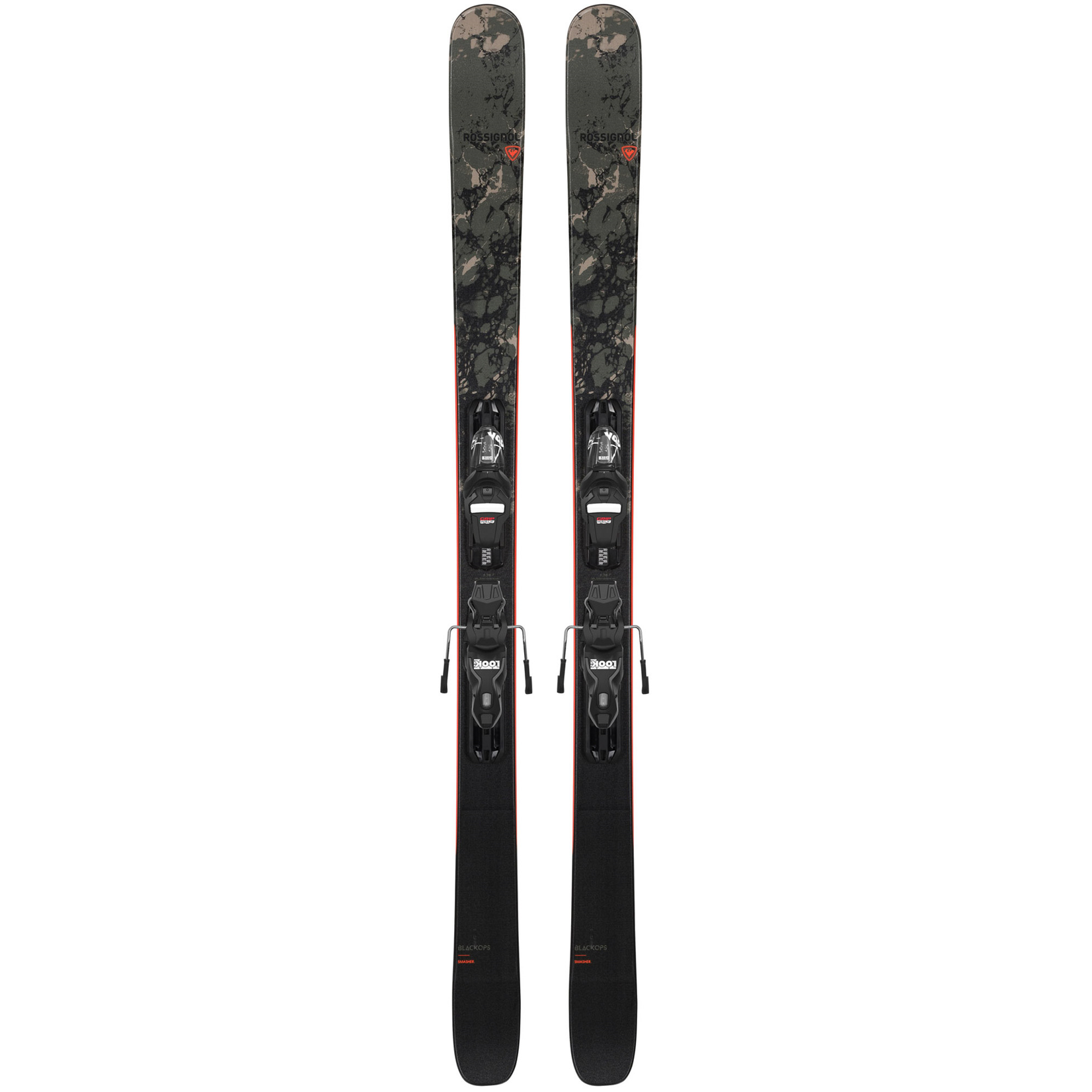 Rossignol Rossignol Blackops Smasher - Skis Twin Tip avec fixations Senior