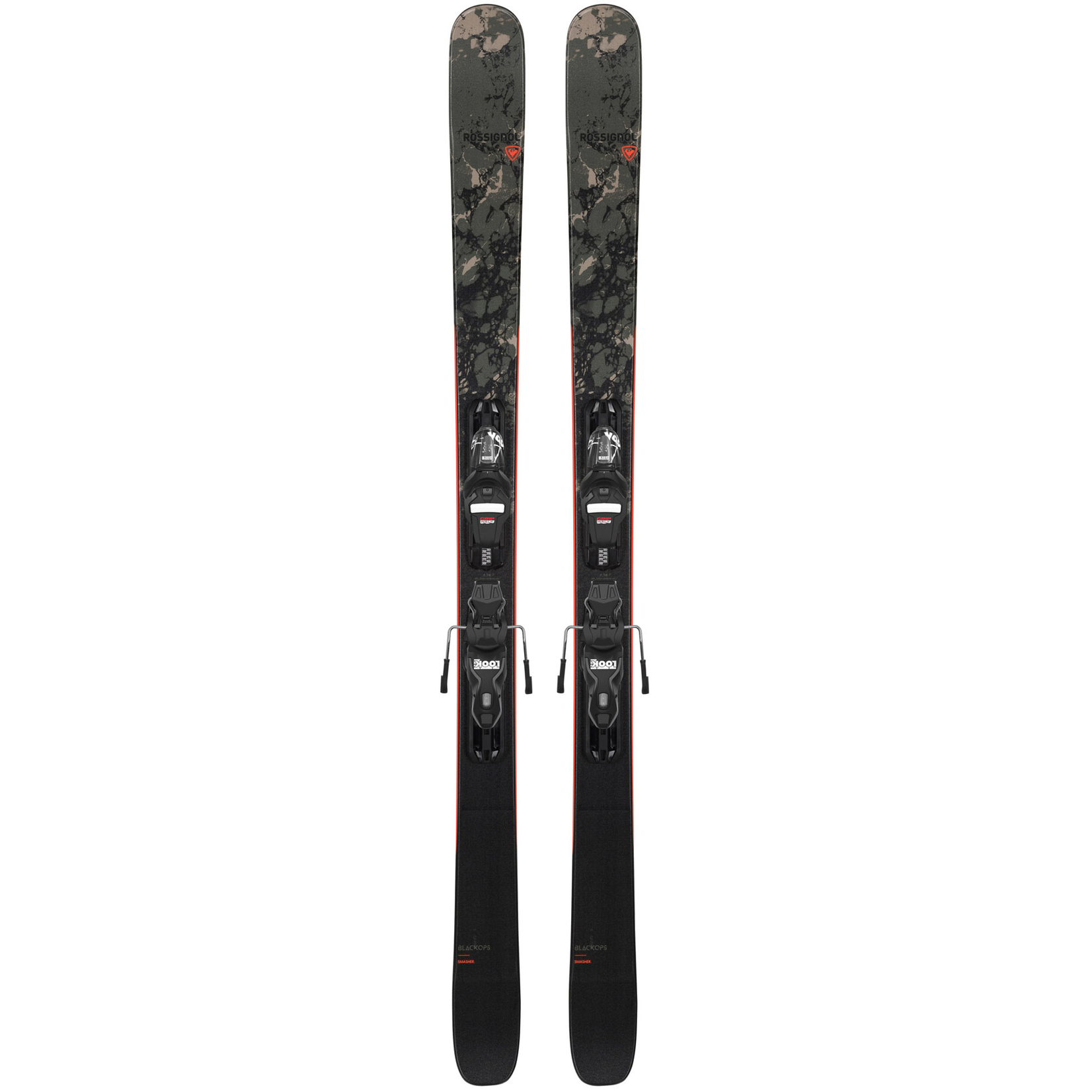 Rossignol Rossignol Blackops - Twin Tip Skis with Bindings Senior