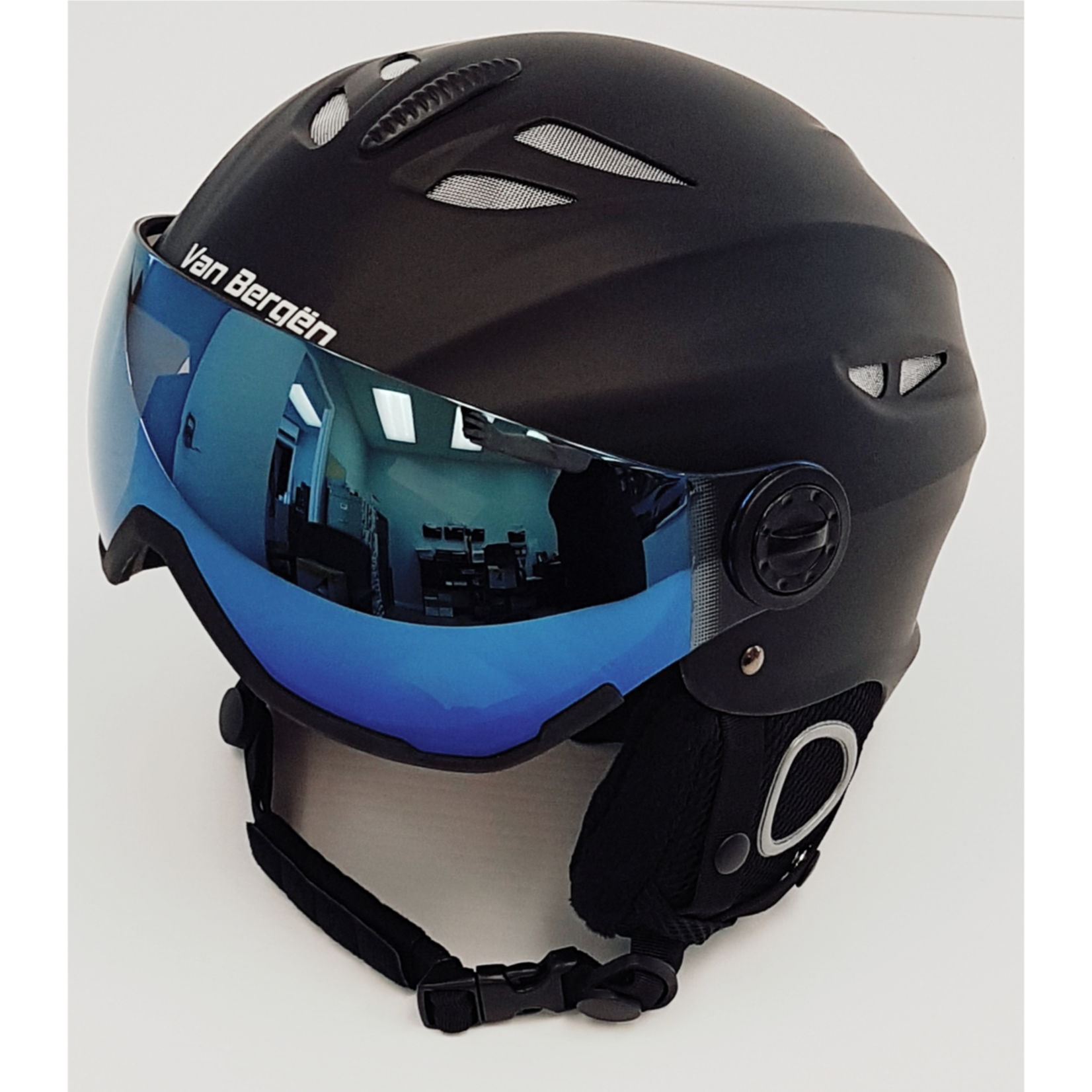 Berio Hiver Van Bergen - Ski Helmet with Visor Senior