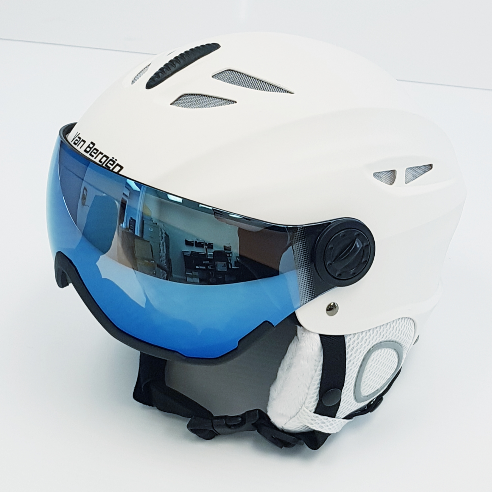 Berio Hiver Van Bergen - Ski Helmet with Visor Senior