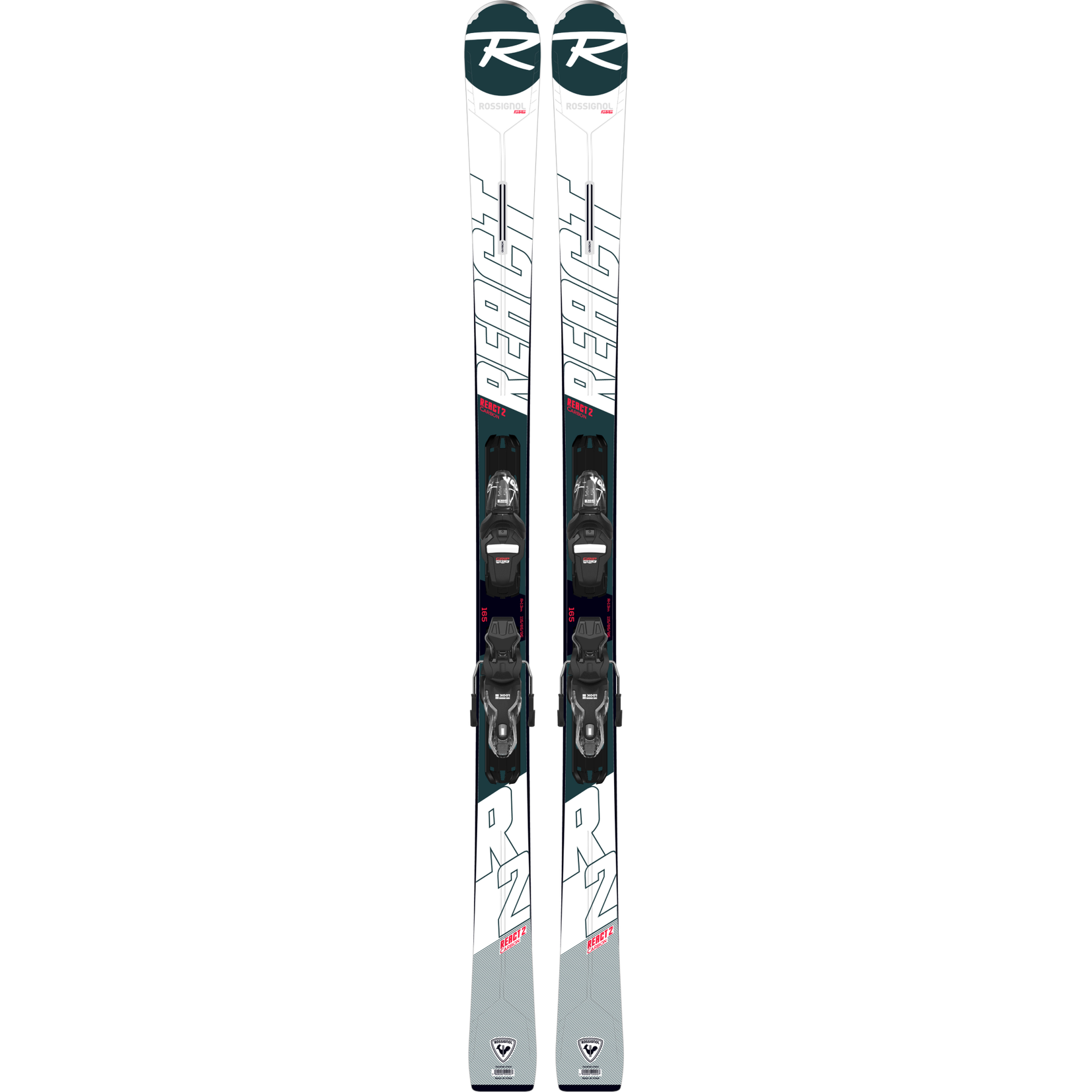 Rossignol Rossignol React 2 - Alpine Skis with Bindings Senior