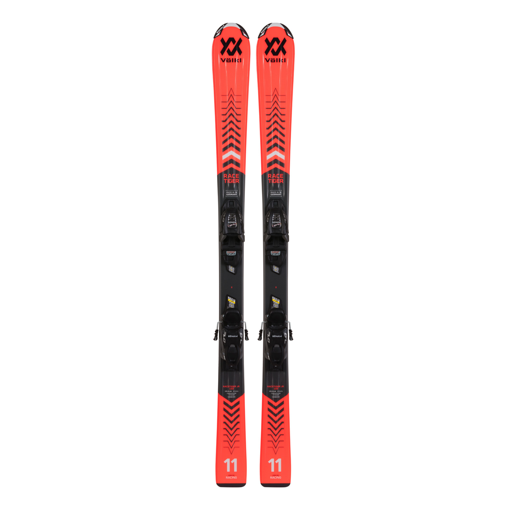 Volkl Volkl Racetiger Jr vMotion 7.0 - Alpine Skis with Bindings Junior