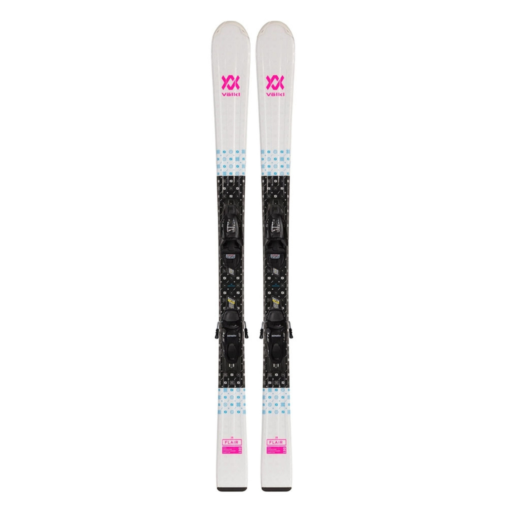 Volkl Volkl Flair Jr vMotion 4.5 - Skis Alpins avec fixations Junior