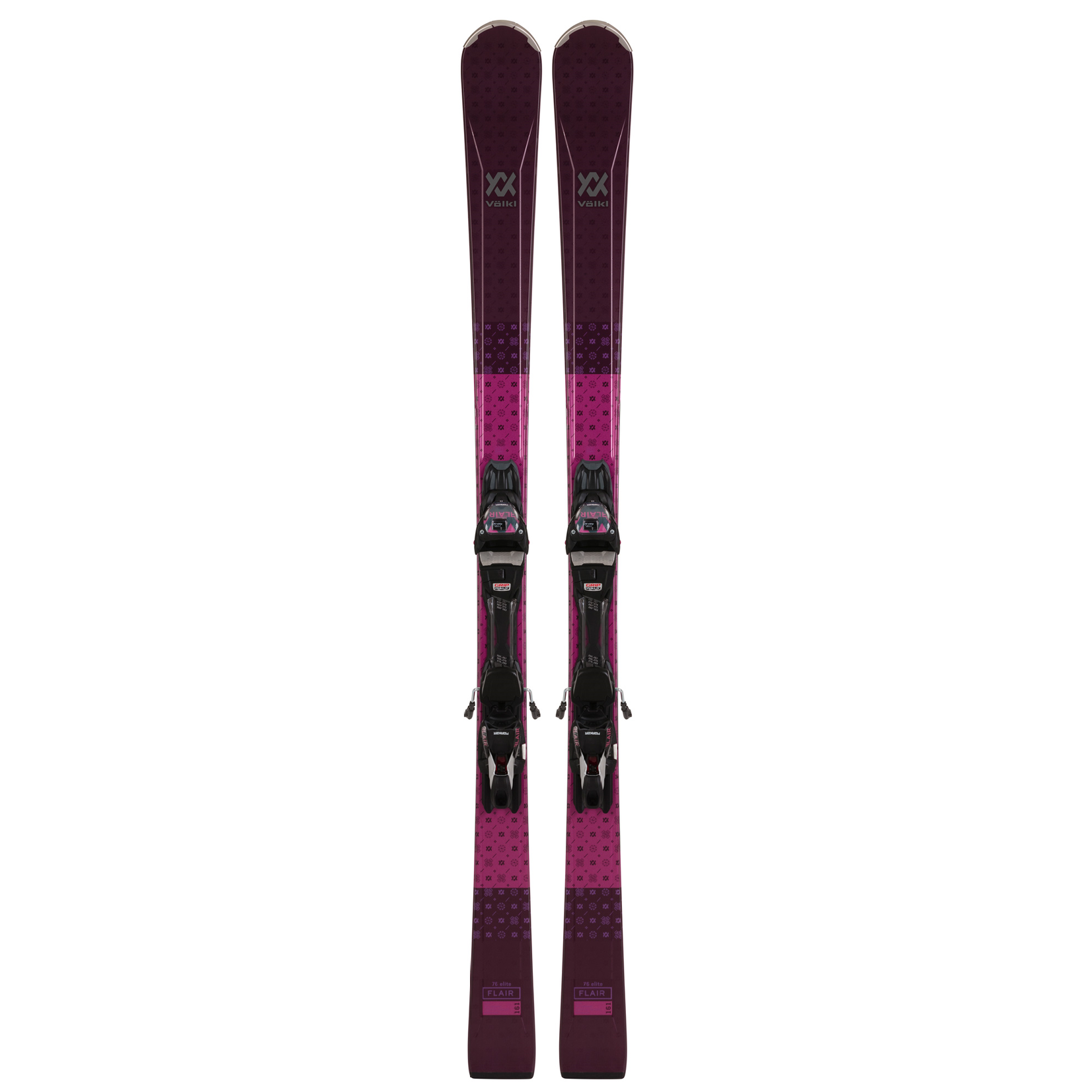 Volkl Volkl Flair 76 Elite - Skis Alpins avec fixations Femme