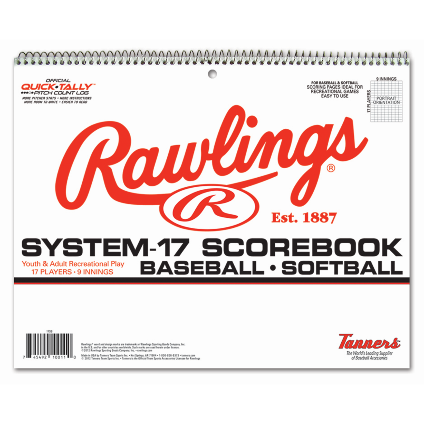 Rawlings Rawlings Basic Scorebook