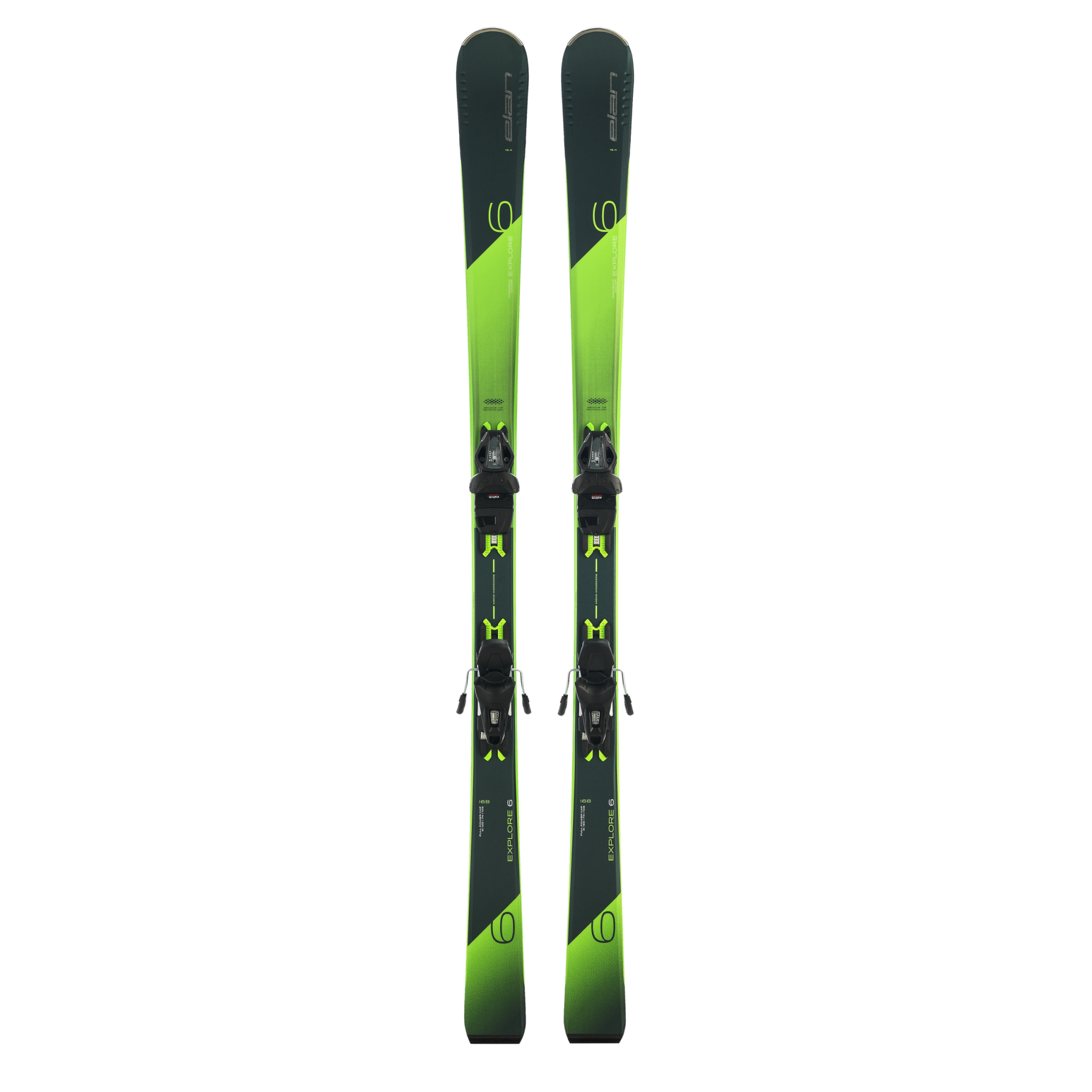 Elan Explore 6 Alpine Skis with Bindings Senior Sports aux Puces