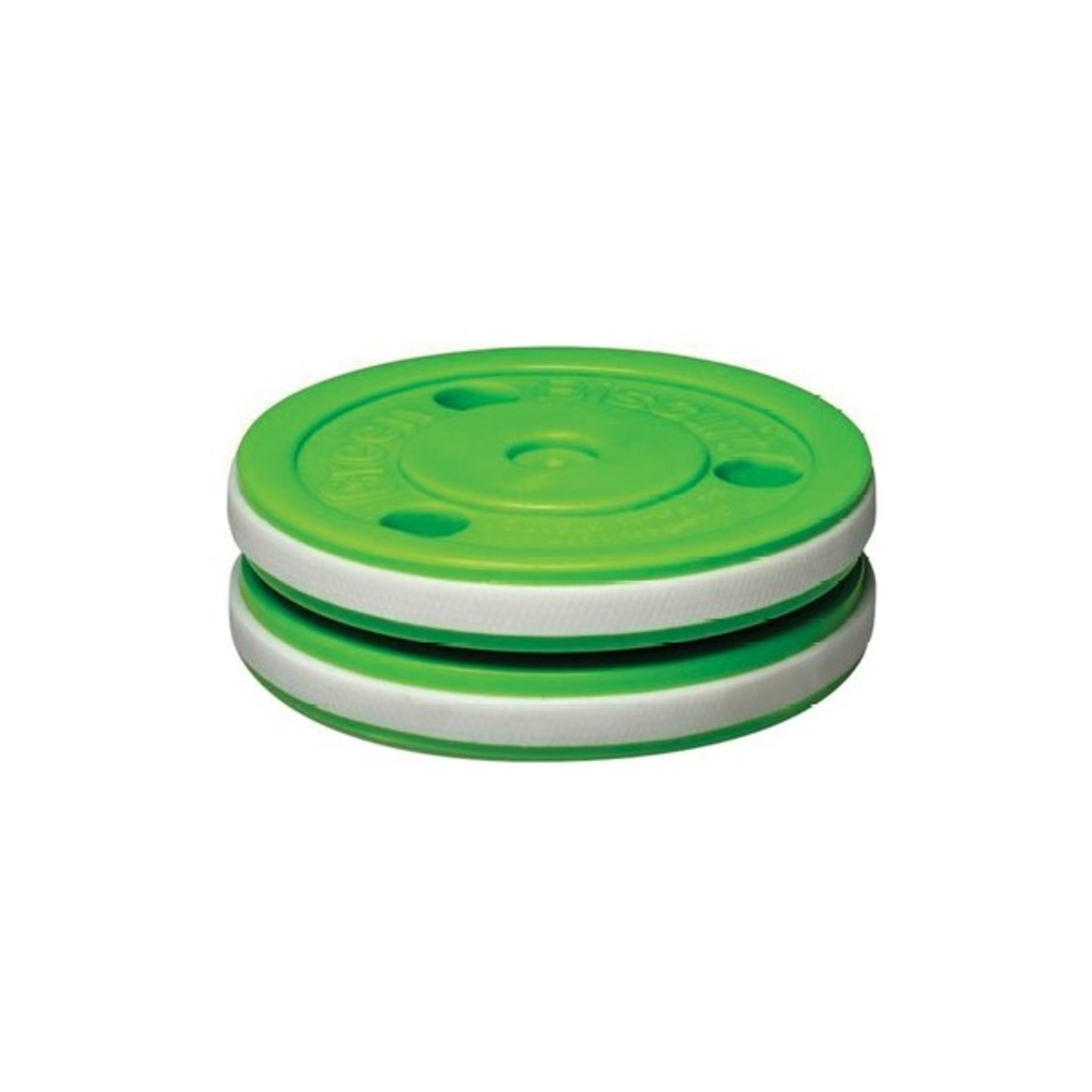 Blue Sports Green Biscuit Puck