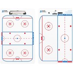 Blue Sports Tableau de Coach de Hockey à Pince Deluxe 10x16