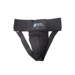 Blue Sports Jock Strap with Cup Senior