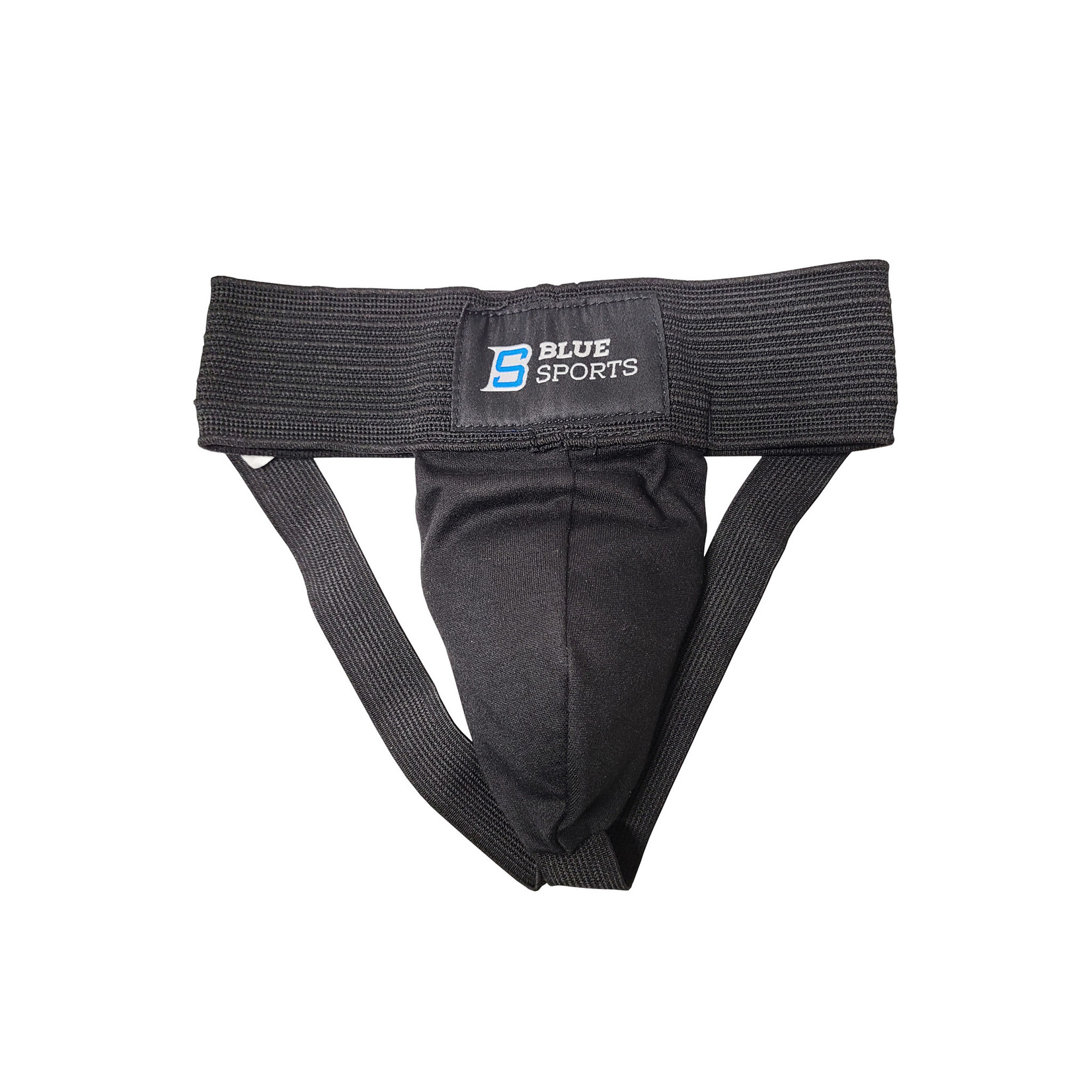 Blue Sports Jock Strap with Cup Junior