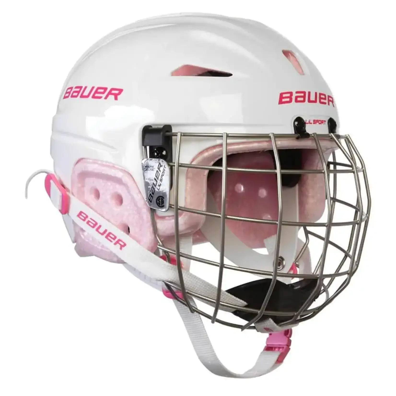 Bauer Bauer Lil Sport Combo - Hockey Helmet Youth