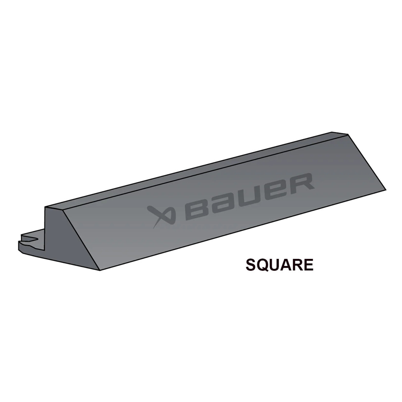 Bauer Bauer Synthetic Ice Tile Single Side Edge Square