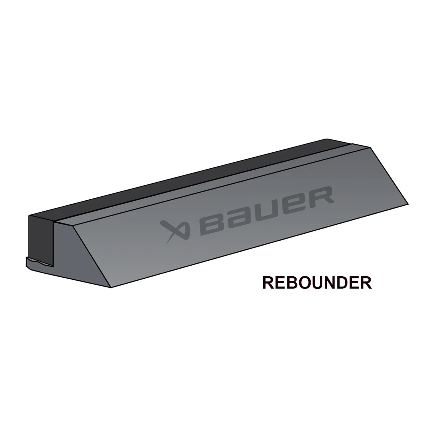 Bauer Bauer Synthetic Ice Tile Single Side Edge Rebounder