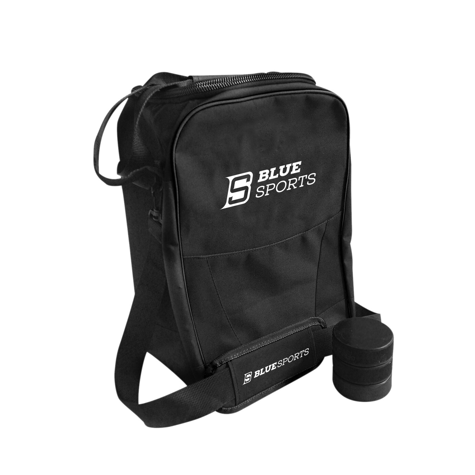 Blue Sports Deluxe Hockey Puck Bag