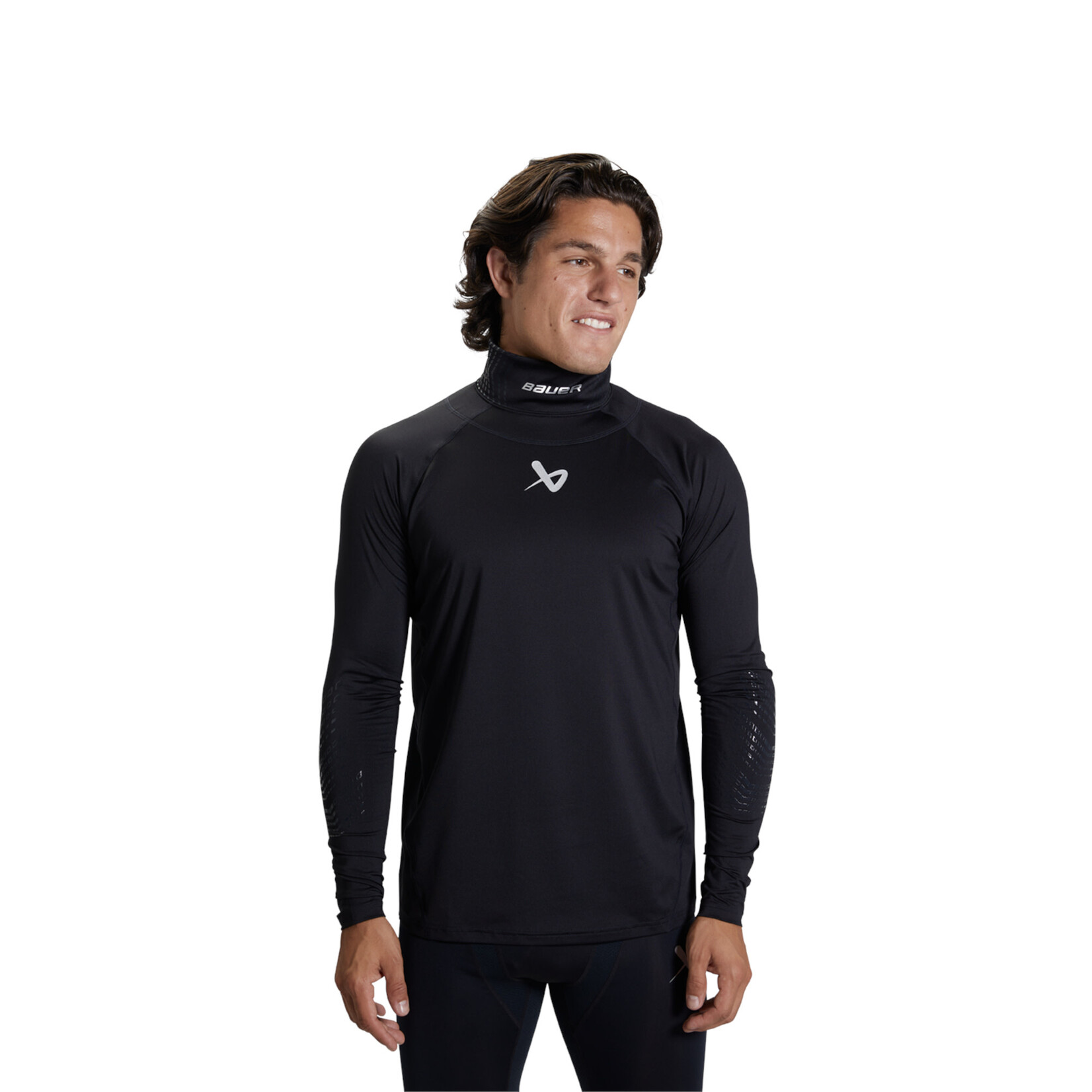 Bauer Bauer LS Cut-Resistant Neck Protect Base Layer Senior