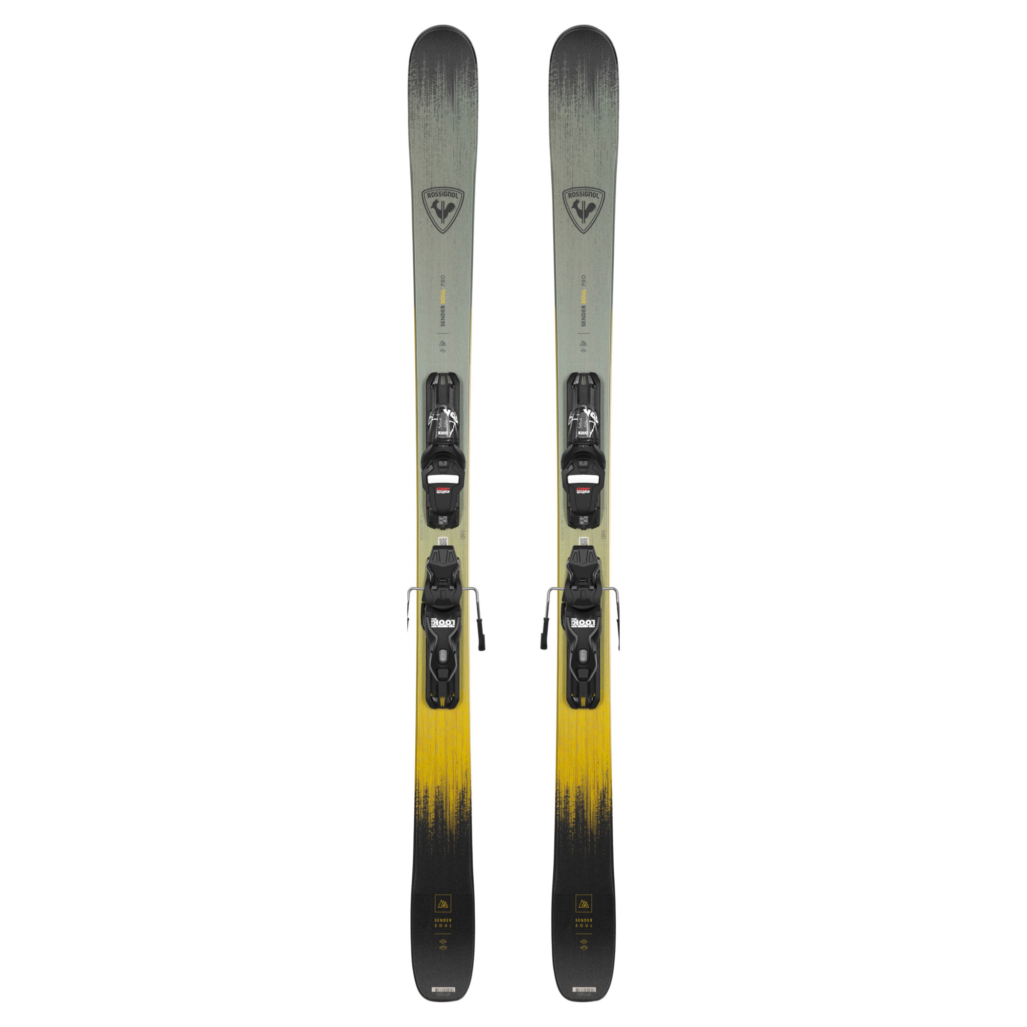 Rossignol Sender Soul Pro XP10 - Skis Twin Tip avec