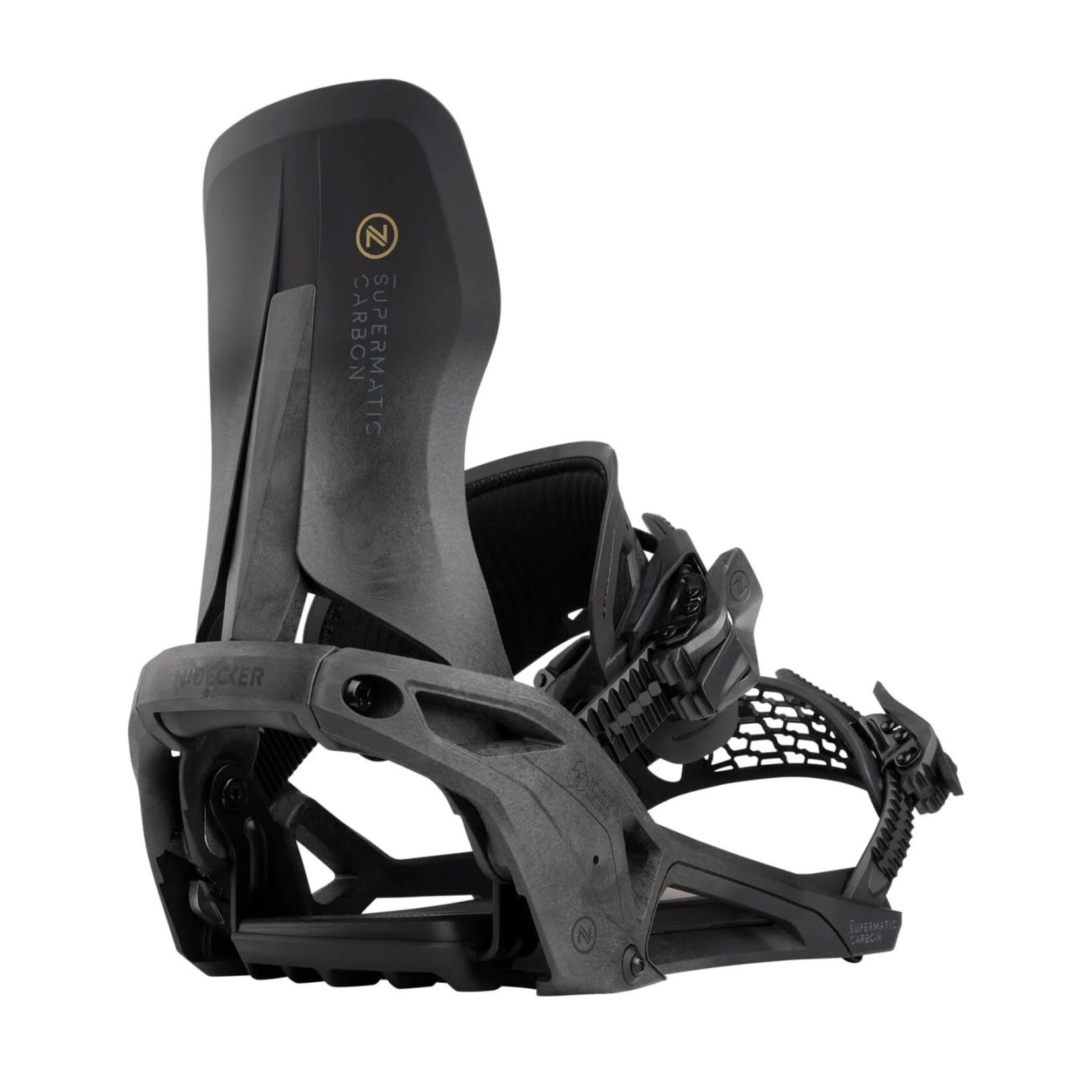 Nidecker Nidecker Carbon SuperMatic - Snowboard Bindings Senior