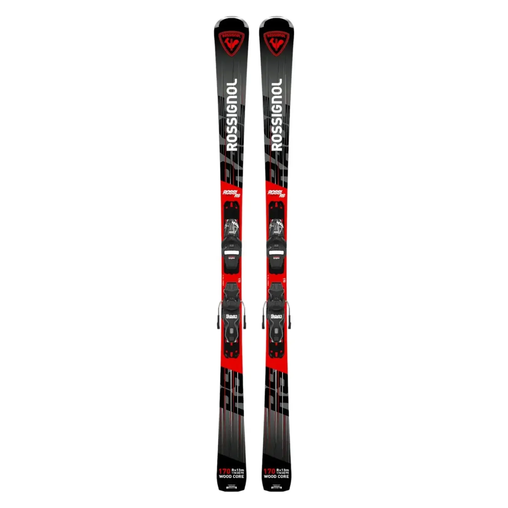 Rossignol Rossignol Rossi RS XP10 - Skis Alpins avec fixations Senior