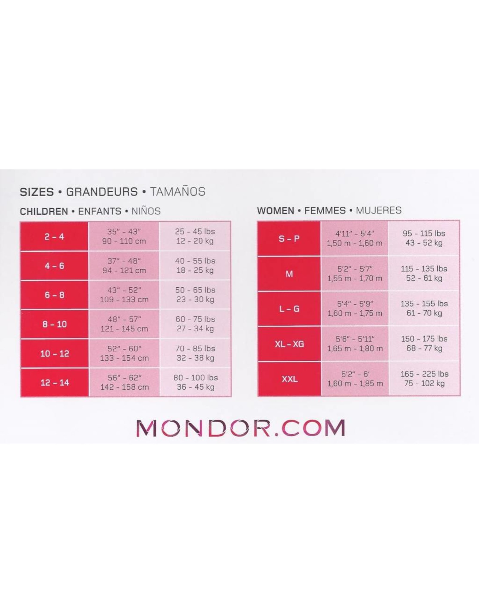 Mondor Mondor Performance 310 Footed Tights