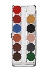 Kryolan Kryolan Aquacolor Palette - 12 Color