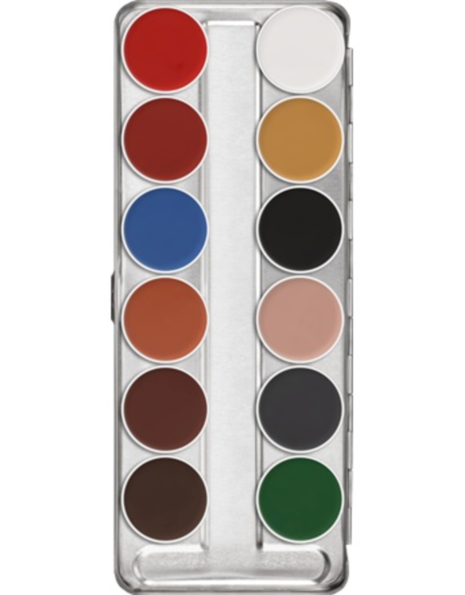 Kryolan Kryolan Aquacolor Palette - 12 Color