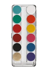 Kryolan Kryolan Aquacolor Palette - 12 Color