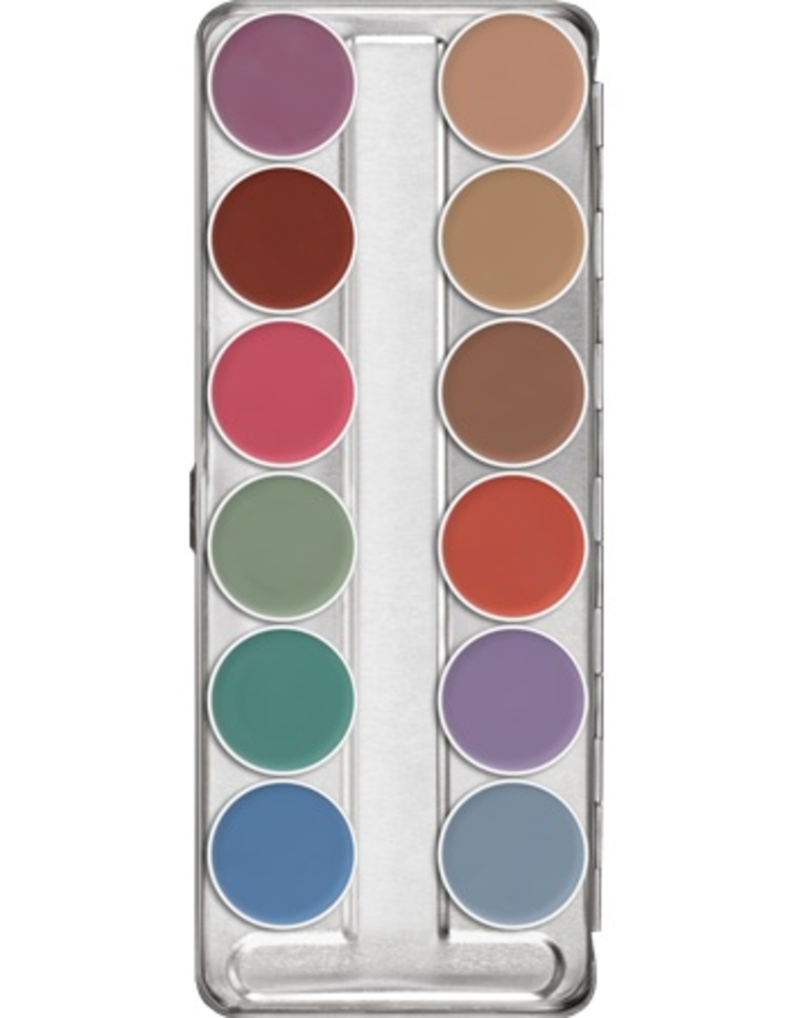 Kryolan Kryolan Aquacolor Palette - 12 Color