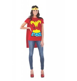 Rubies Costume Wonder Woman T-Shirt w/Cape